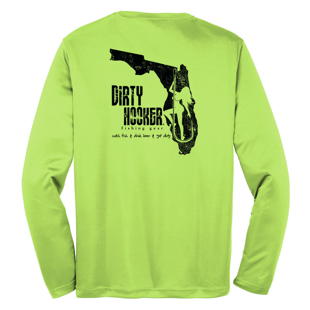 Dirty Hooker Florida Black Dry Fit